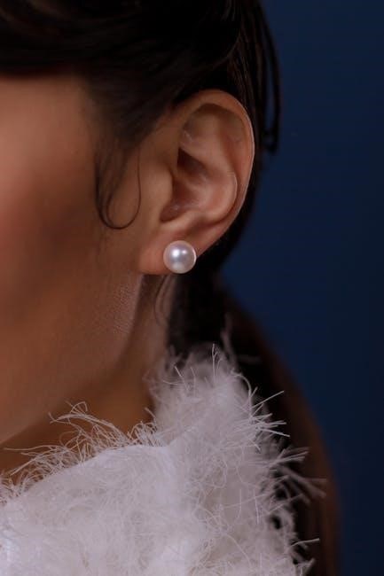 pearl earring size guide